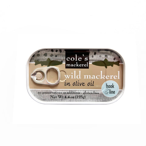 Wild Mackerel with Olive Oil