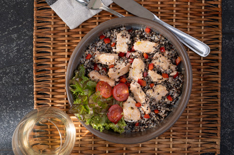 Patagonian Smoked Salmon Fillet with Quinoa - Open & Eat Meal