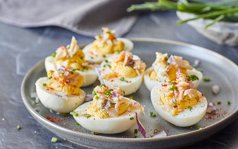 RAINBOW TROUT DEVILED EGGS – Cole's Seafood