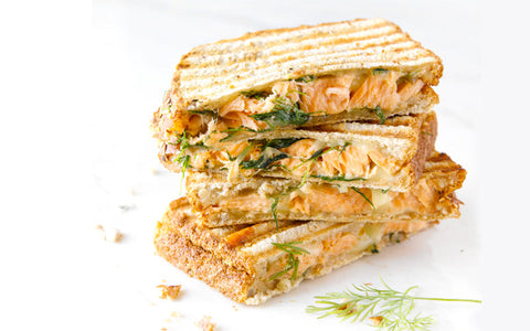 COLES SMOKED SALMON MELT