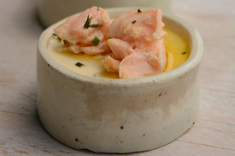 Smoked Salmon Panna Cotta