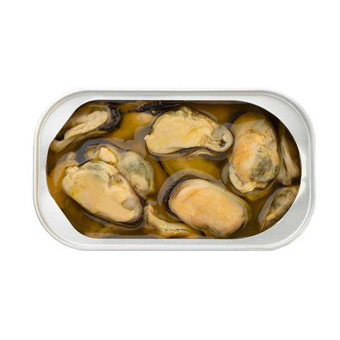 Patagonian Smoked Mussels Variety Pack – 6 Cans
