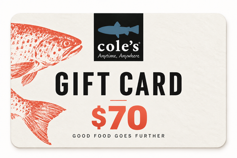 Cole's Seafood Digital Gift Card