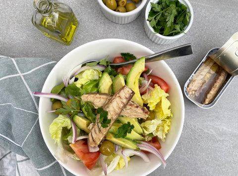 Wild Mackerel with Olive Oil