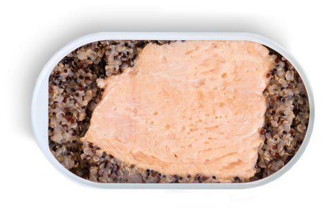 Patagonian Smoked Salmon Fillet with Quinoa - Open & Eat Meal
