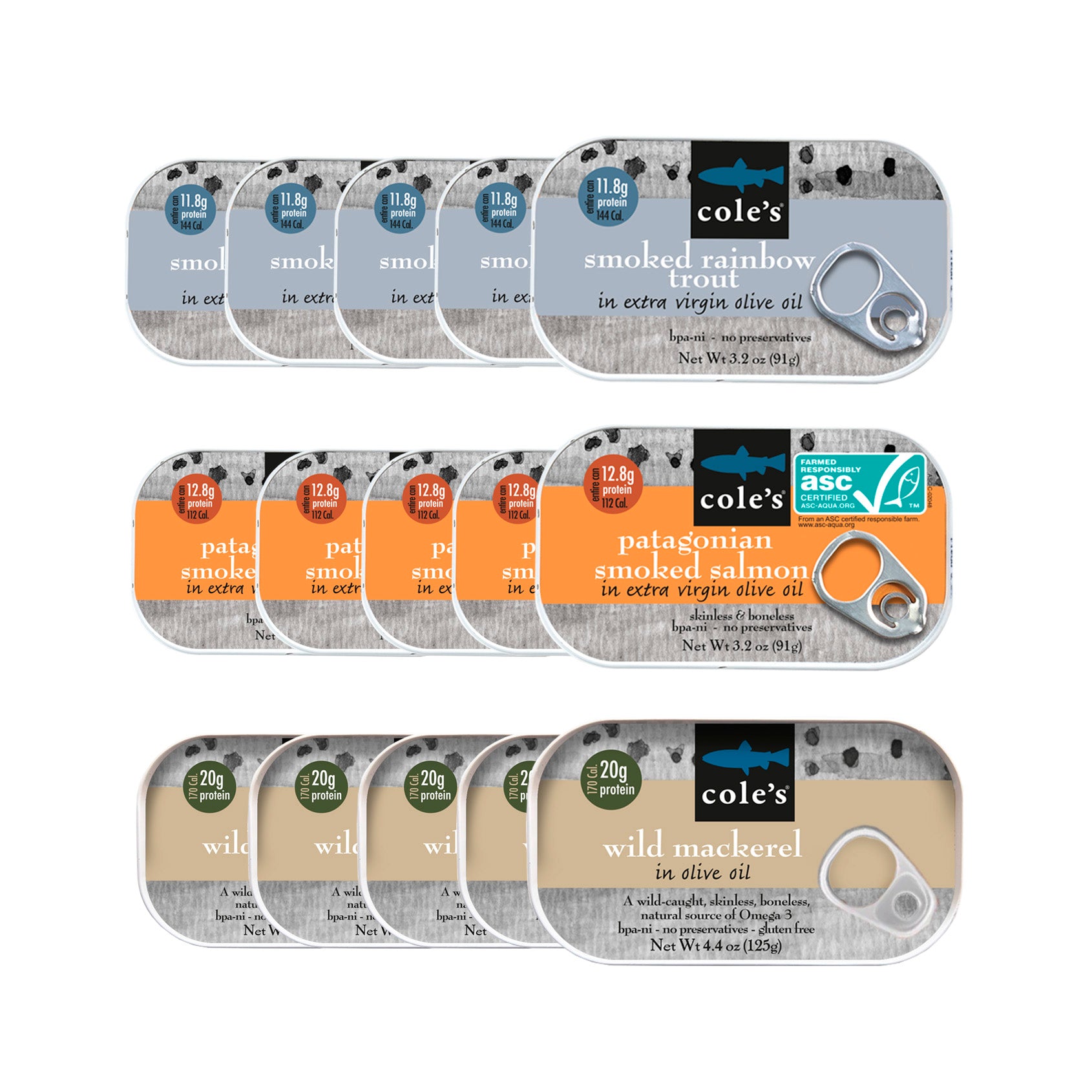 Three Fish Gift Set โ Cole's Seafood