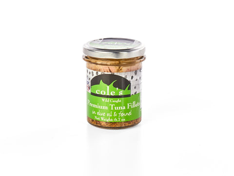 Premium Tuna Fillets in Olive Oil with Fennel